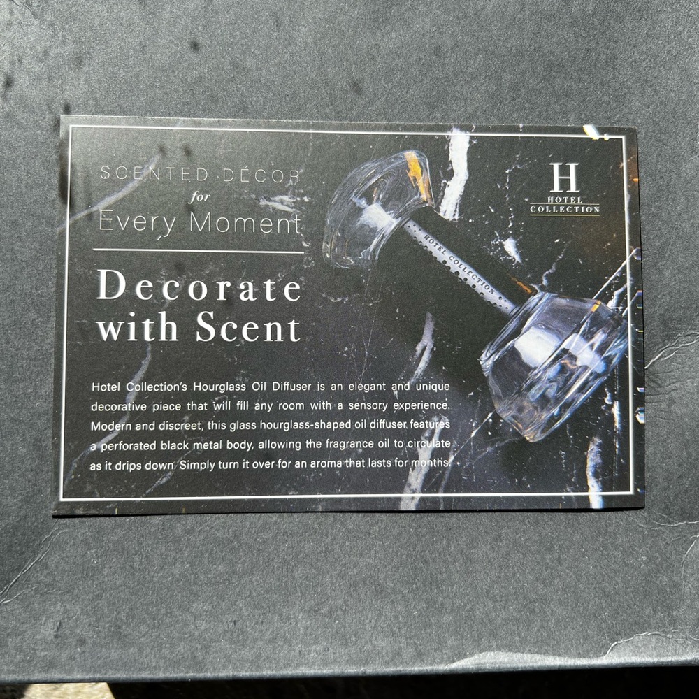 Hotel Collection Hourglass Diffuser - Picture 5 of 6